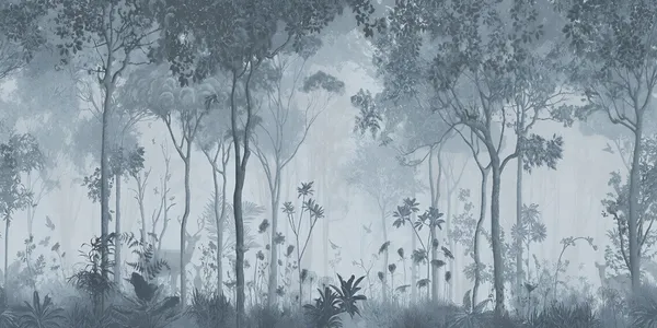Tropical_Black_And_White_Theme_Wallpaper