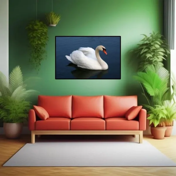 White_Flemingo_Print