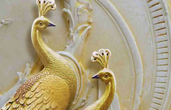 3d_Mural_Peacock_Wallpaper