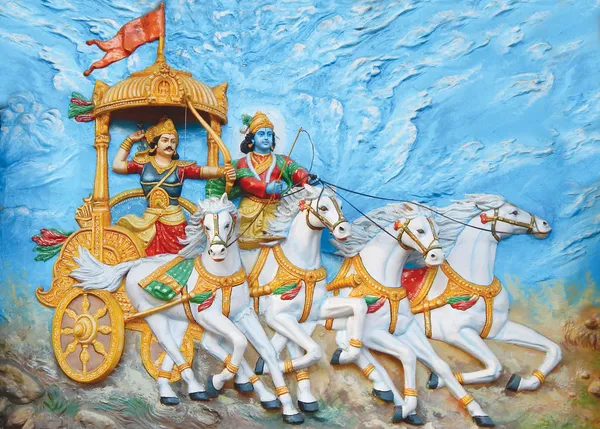 God_Collection_Mahabharata_Shri_Krishna_And_Arjun_Rath