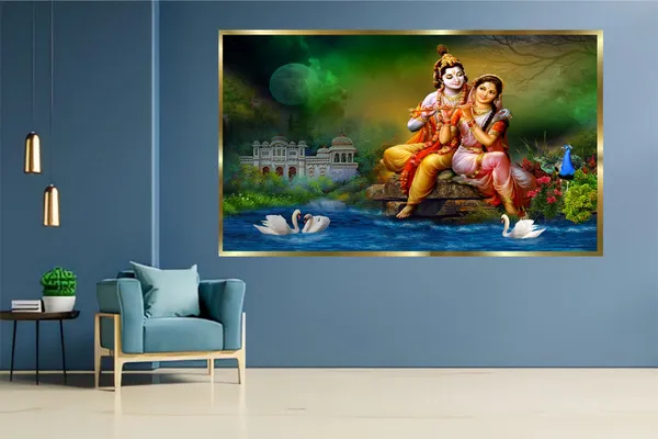 God_Collection_Radha_Krishna_Basuri_Music_Wallpaper