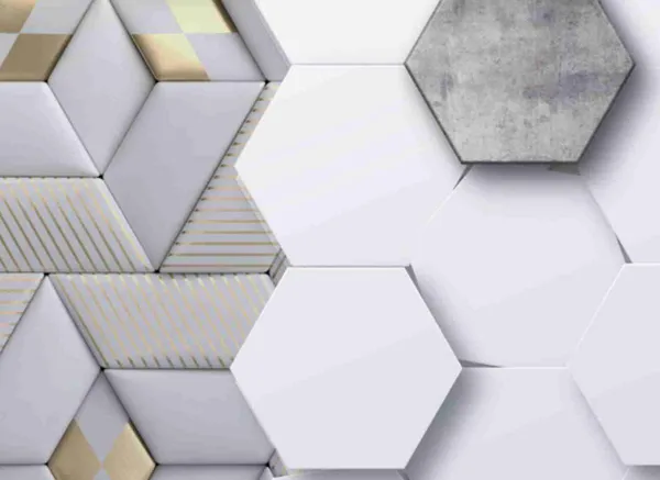 Geometric_Hexagonal_Shape_Wallpaper