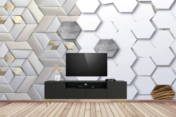 Geometric_Hexagonal_Shape_Wallpaper