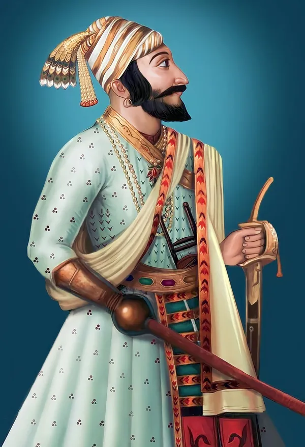 Chatrapati_Shivaji_Maharaj_Antique_Canvas_Photo_Print_Only
