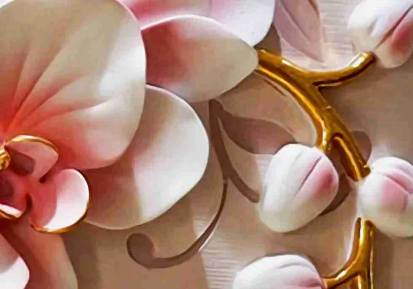 3d_Flower_Customized_Wallpaper