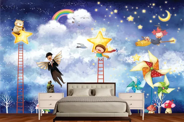 Dream_Star_Ladder_Customized_Wallpaper