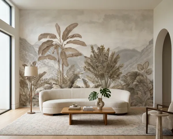 Non-Woven_Tropical_Design_Customizable_Wallpaper
