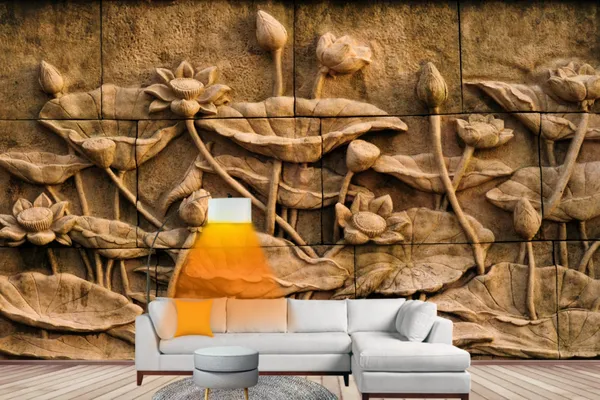 Mural_Lotus_Walppaper