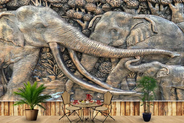 Mural_Elephant_Family_2