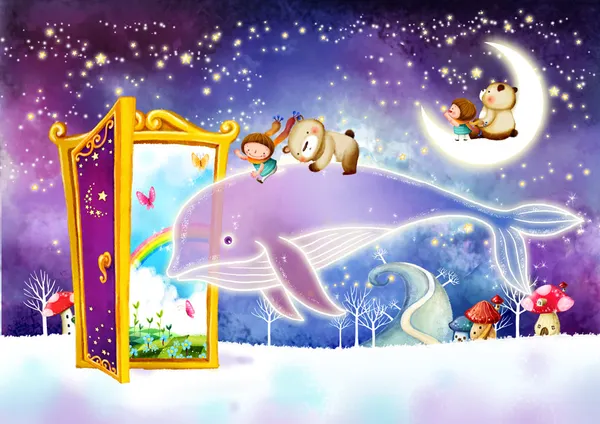 Shinning_Dolphin_Customized_Wallpaper