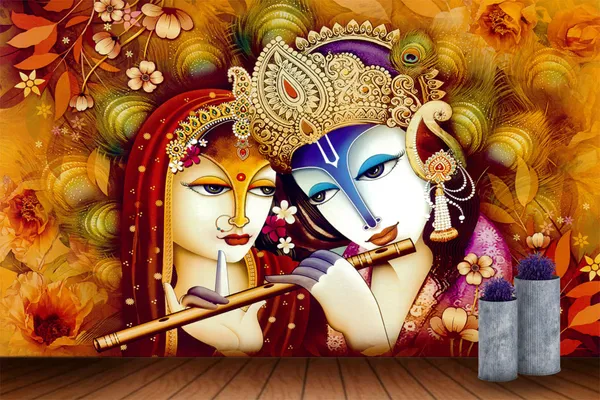 God_Collection_Antique_Radha_Krishna