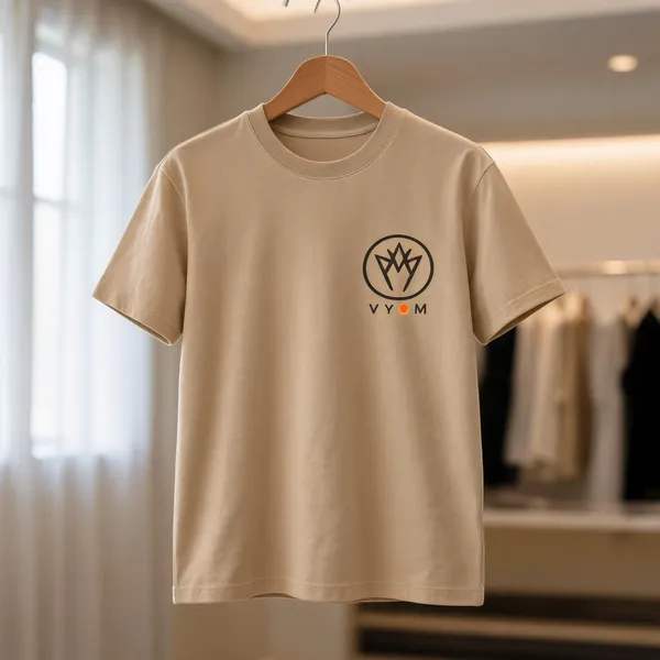 Beige_Crew_Neck_Graphic_T-Shirt