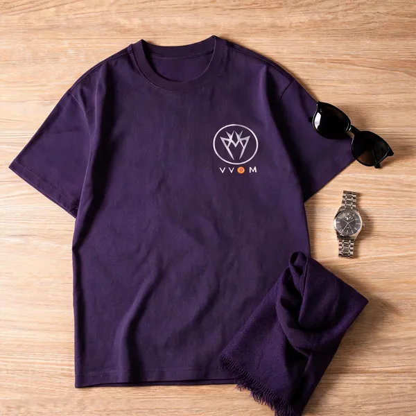 Purple_Short_Sleeve_Graphic_T-Shirt_for_Men