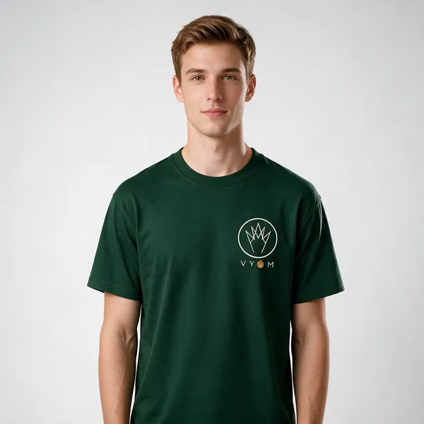 Forest_Green_Crew_Neck_T-Shirt_for_Men