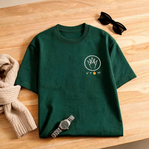 Forest_Green_Crew_Neck_T-Shirt_for_Men