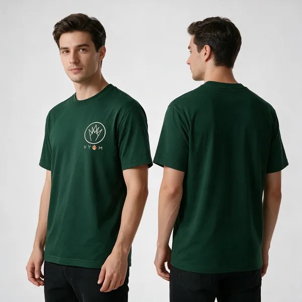 Forest_Green_Crew_Neck_T-Shirt_for_Men