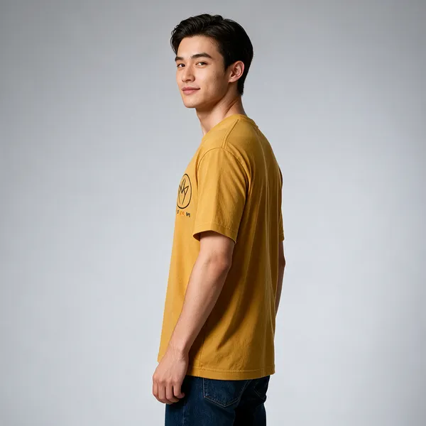 Yellow_Regular_Fit_Crew_Neck_T-Shirt_for_Men