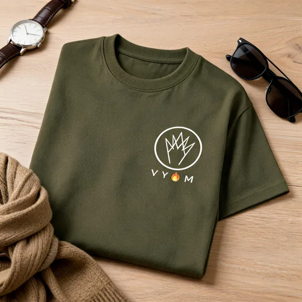 Olive_Green_Crew_Neck_T-Shirt_for_Men