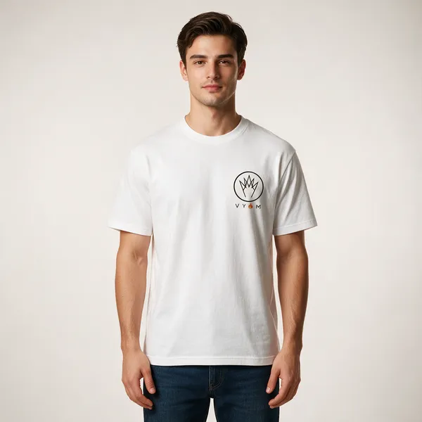 White_Casual_Short_Sleeve_T-Shirt_for_Men