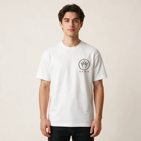 White_Casual_Short_Sleeve_T-Shirt_for_Men