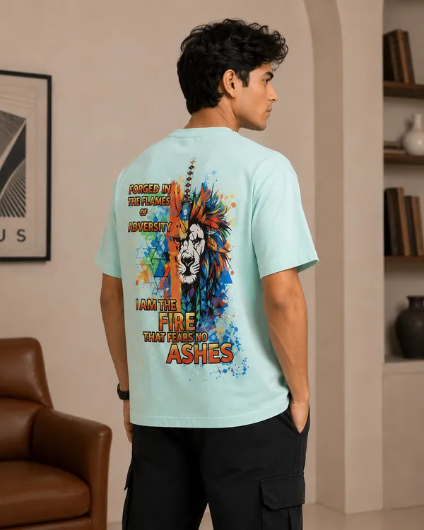 Mint_Green_Graphic_Print_Crew_Neck_T-Shirt_for_Men_Oversized