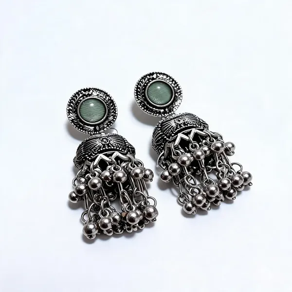 Grey_Alloy_Jhumka_Earrings_For_Women