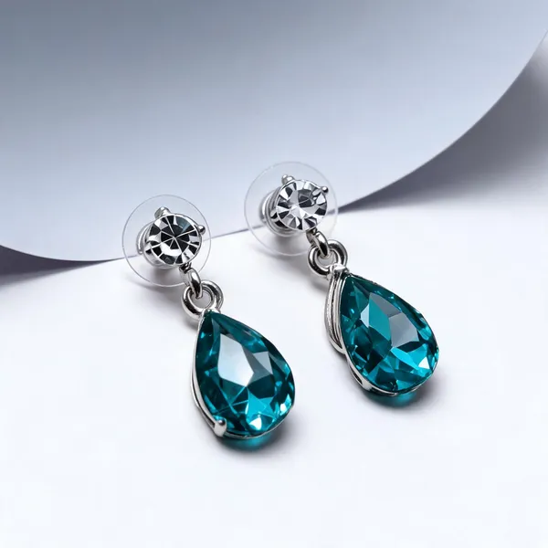 Blue_Alloy_Drop_Earrings_For_Women