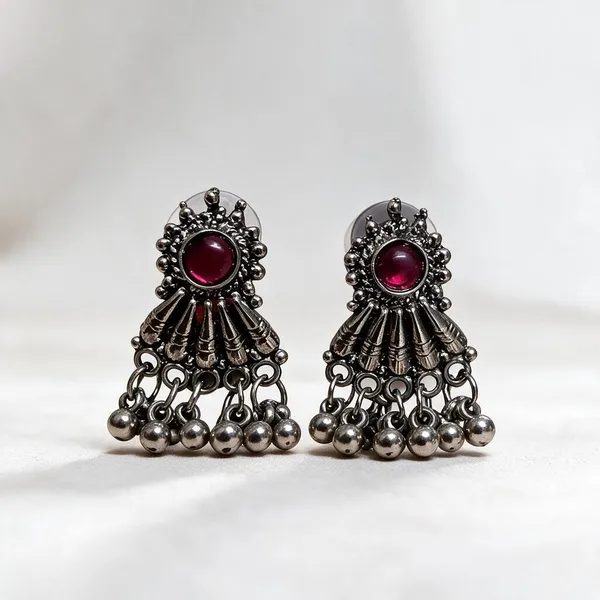 Silver_Alloy_Jhumka_Earrings_For_Women
