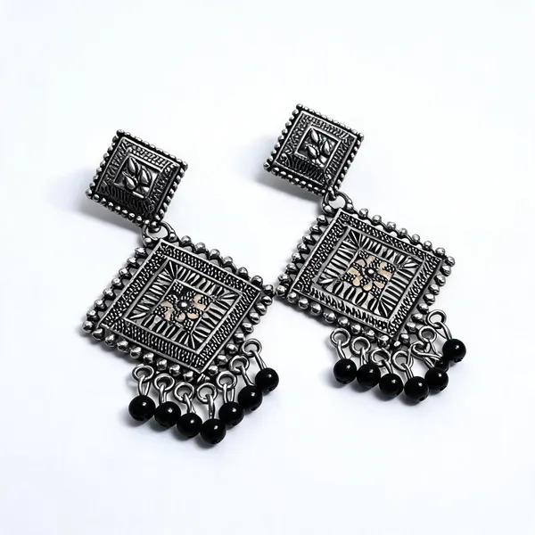 Black_Alloy_Drop_Earrings_For_Women