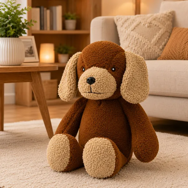 fluffy_dog_dark_brown