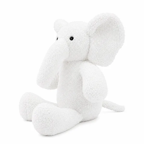 Fluffy_Elephant_White