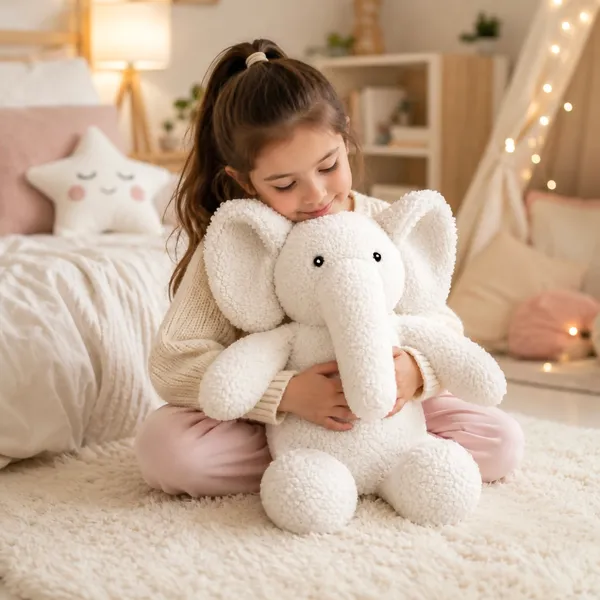 Fluffy_Elephant_White