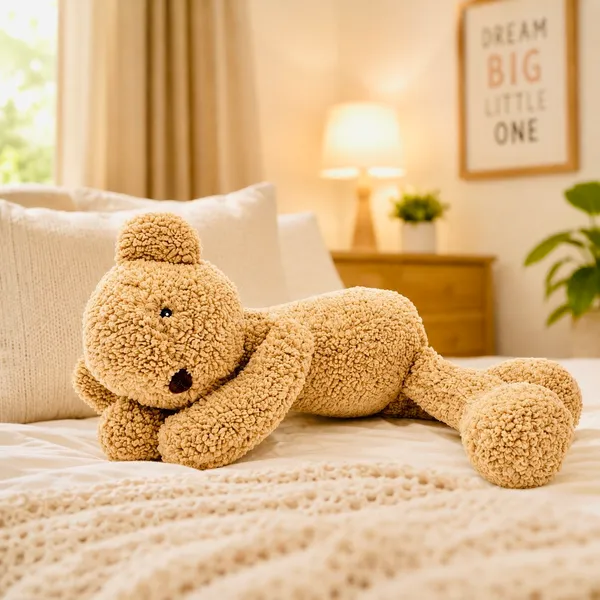 Beige_Sherpa_Seated_Teddy_Bear_Plush_Toy_For_Kids