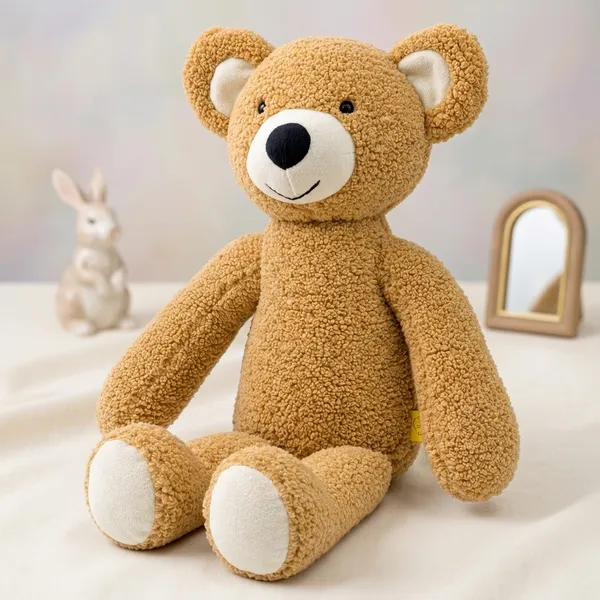 Beige_Sherpa_Seated_Teddy_Bear_Plush_Toy_For_Kids