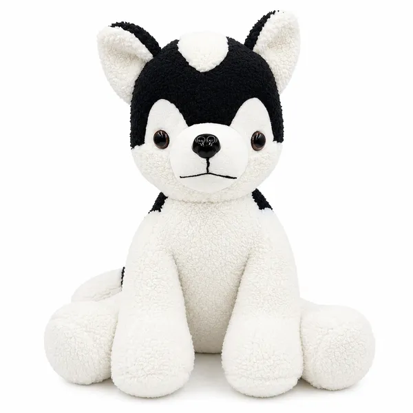 Black_White_Sherpa_Husky_Dog_Plush_Toy_For_Kids