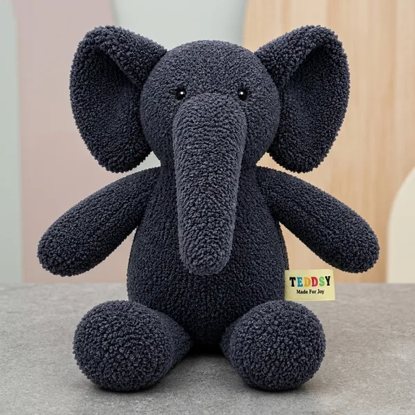 Black_Sherpa_Elephant_Plush_Toy_For_Kids