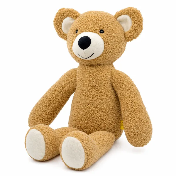 Beige_Sherpa_Seated_Teddy_Bear_Plush_Toy_For_Kids