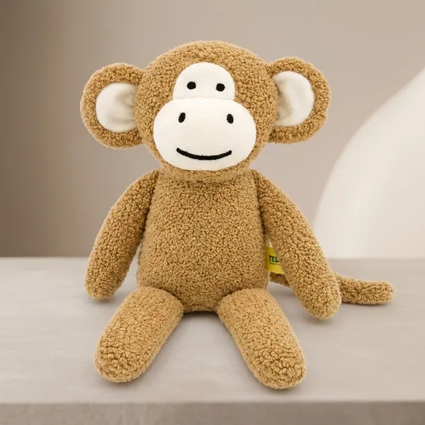 Beige_Sherpa_Monkey_Plush_Toy_For_Kids