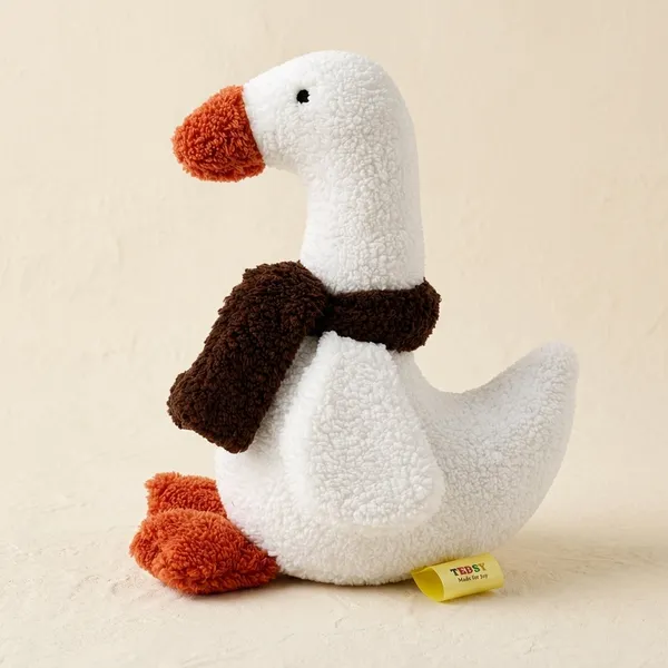White_Sherpa_Duck_Plush_Toy_For_Kids