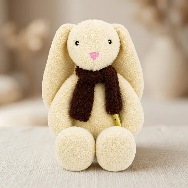 Cream_Sherpa_Seated_Bunny_Plush_Toy_For_Kids