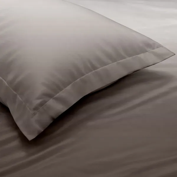 Fossil_Grey_Solid_Double_Bedsheet_Set