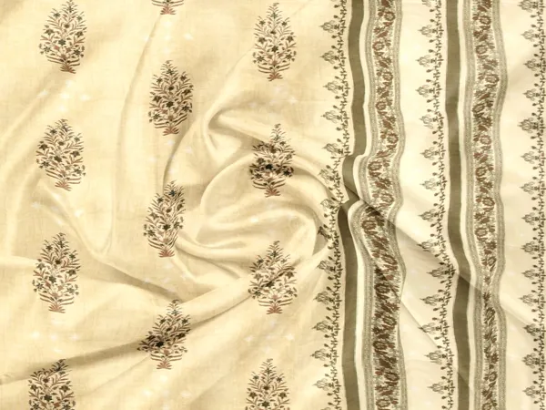 Cream_Printed_Paisley_Double_Bedsheet_Set