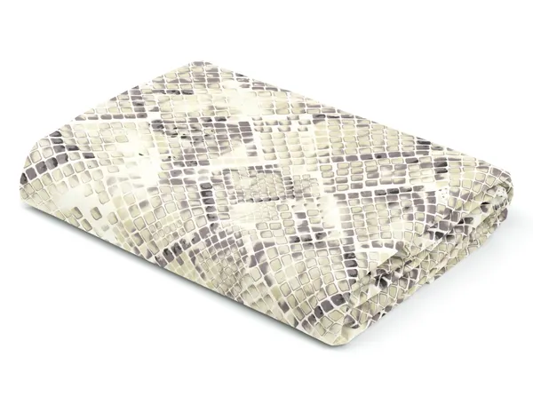 White_Geometric_Print_Fitted_Bedsheet_Set