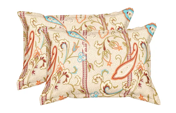 Paisley_Print_Bedsheet_Set_With_Pillow_Covers
