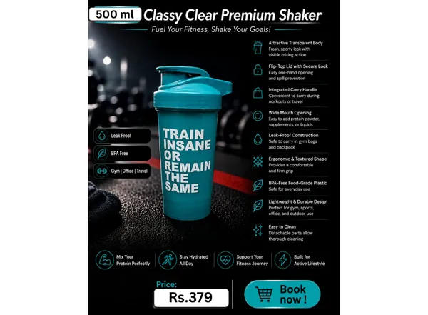 500_Ml_Classy_Clear_Protein_Shaker_Bottle