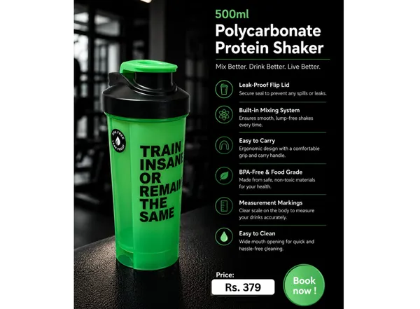 Green_Polycarbonate_Protein_Shaker_Bottle