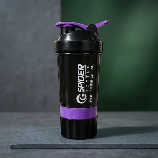 Black_Purple_Bpa_Free_Plastic_Spider_Shaker_Bottle_500_Ml