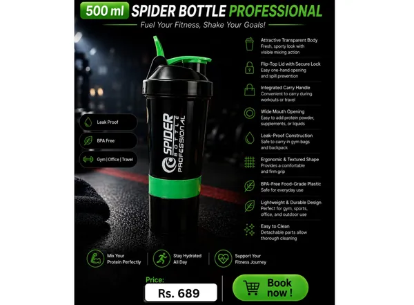 Black_500_Ml_Spider_Professional_Protein_Shaker_Bottle