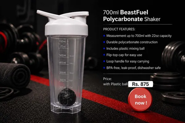 BeastFuel_700ml_Polycarbonate_Shaker_Bottle