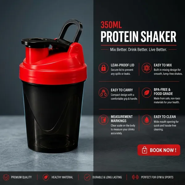 Red_Black_Bpa_Free_Plastic_Protein_Shaker_Bottle_350_Ml